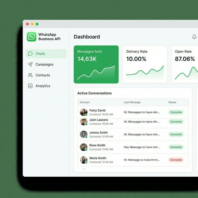 Epsilon WhatsApp Business API Dashboard
